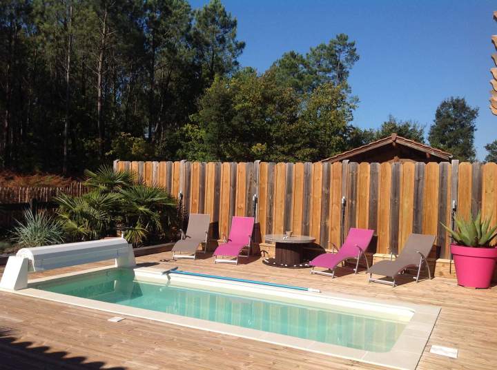 Piscine privée Landes