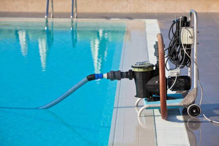 Pompe de filtration mobile pour piscine Landes